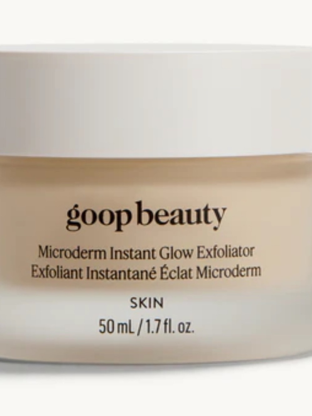 goop beauty microderm instant glow exfoliator